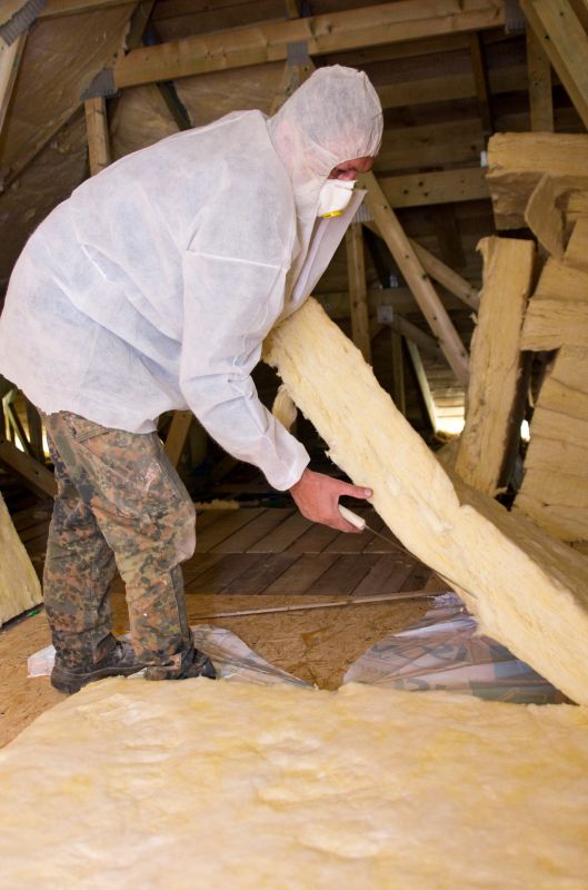 Attic Insulation Installation